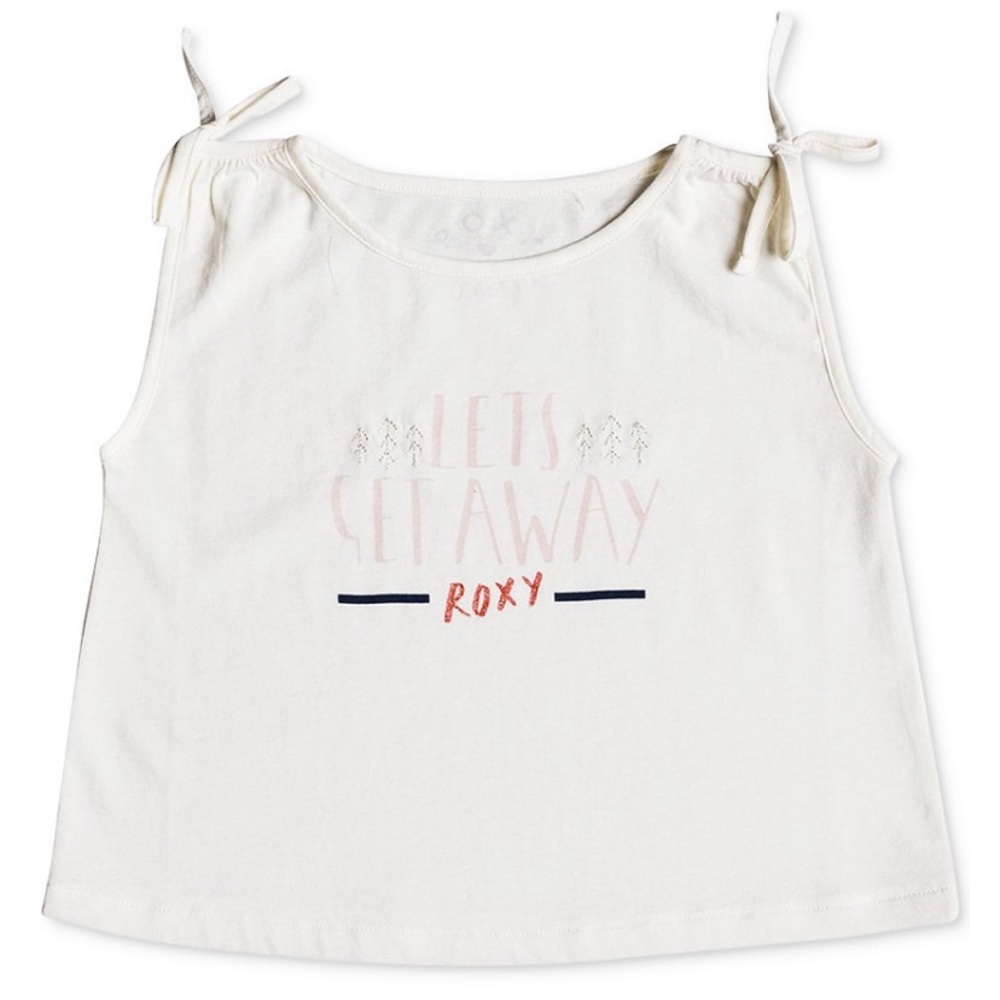 NWT Roxy Girl’s Let’s Getaway Tie T-Shirt